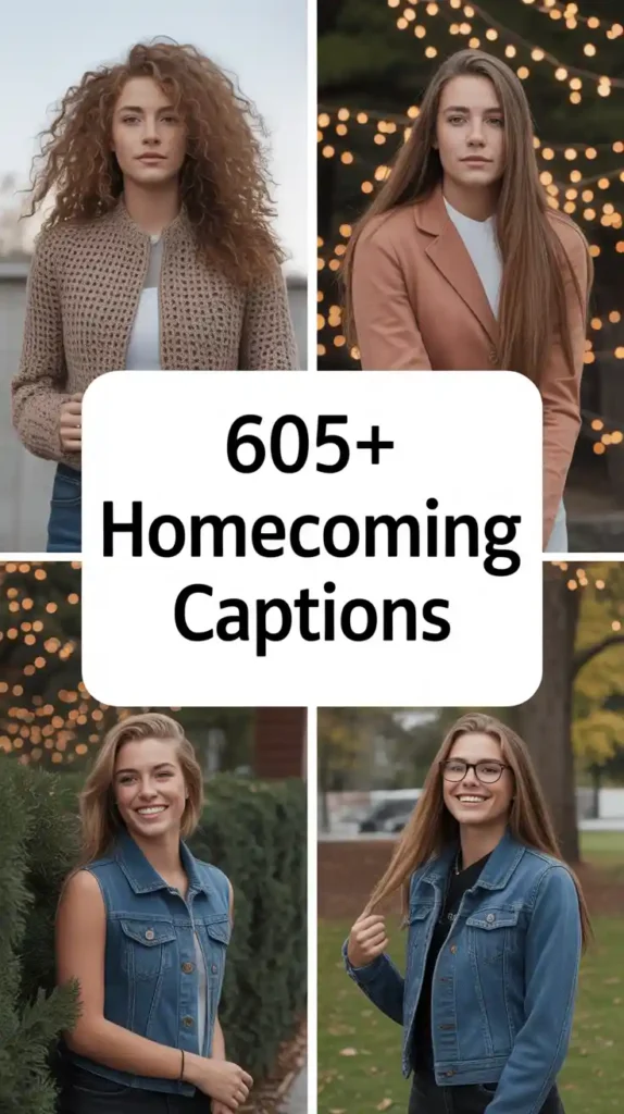 Homecoming Instagram Captions