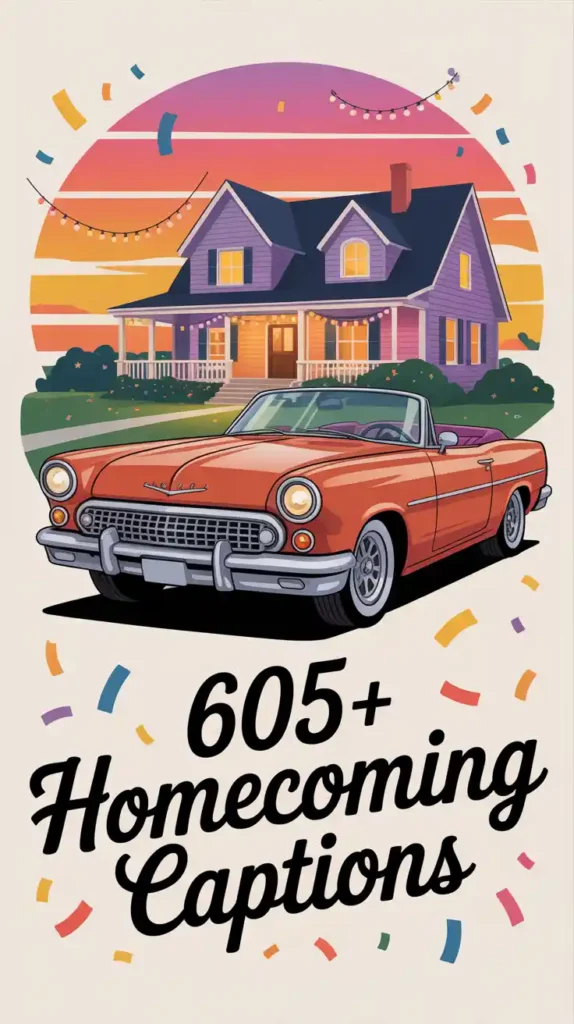 Homecoming Instagram Captions