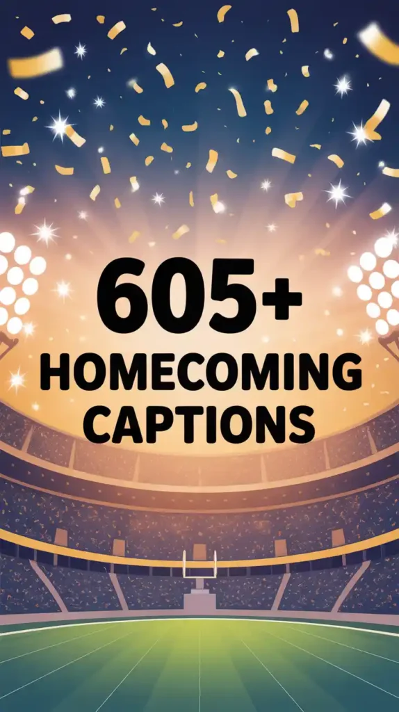 Homecoming Instagram Captions