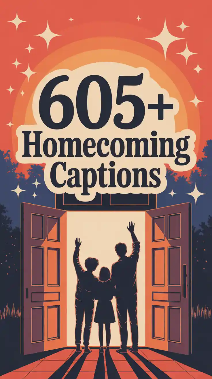 Homecoming Instagram Captions