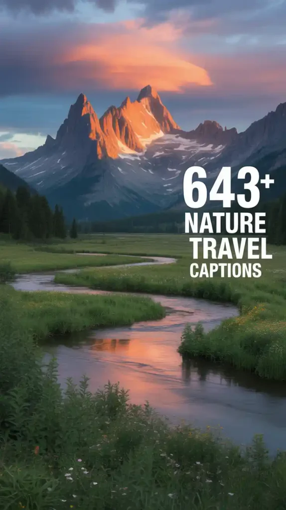 Nature Travel Captions