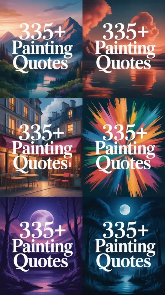 Painting Quotes