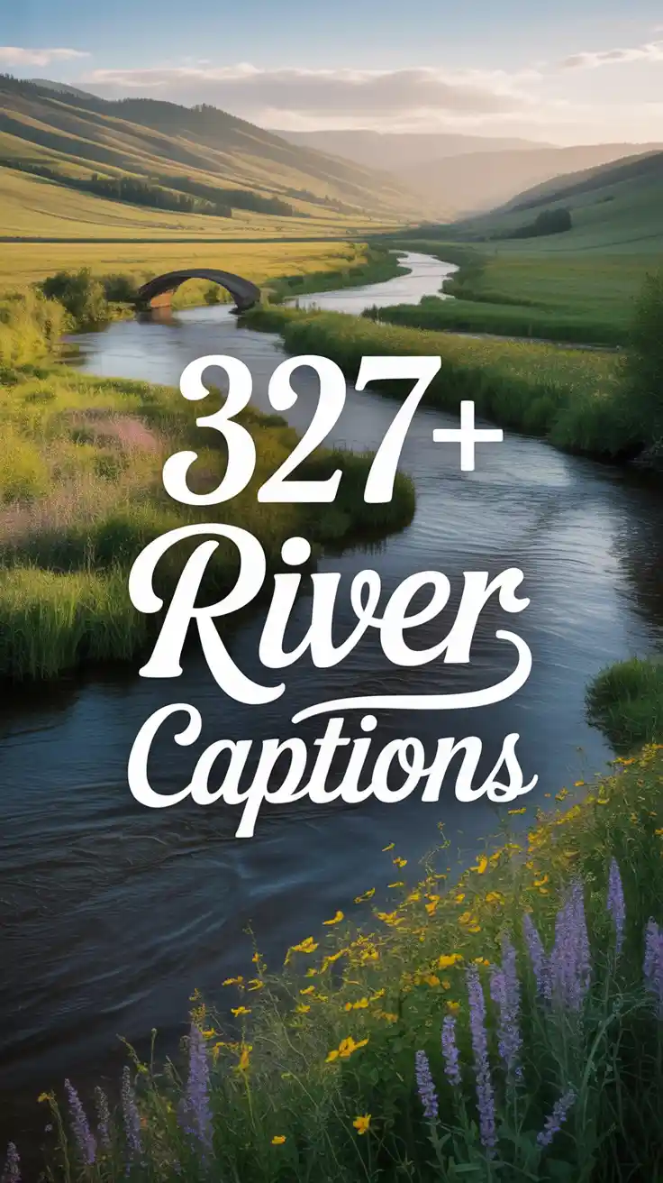 River Instagram Captions