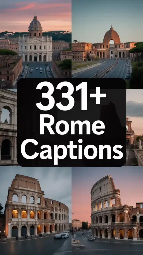 Rome Instagram Captions