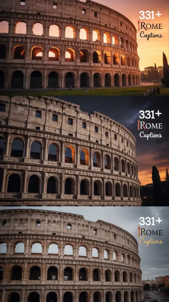 Rome Instagram Captions