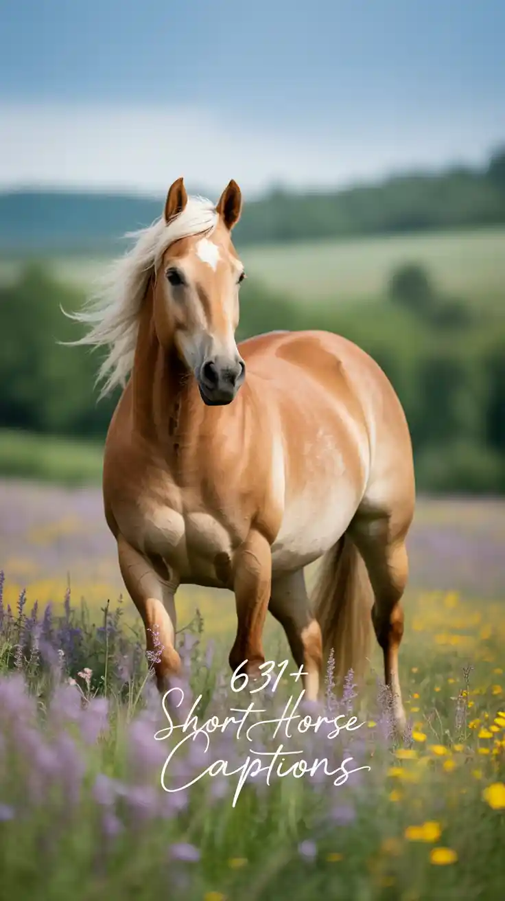 Short Horse Instagram Captions