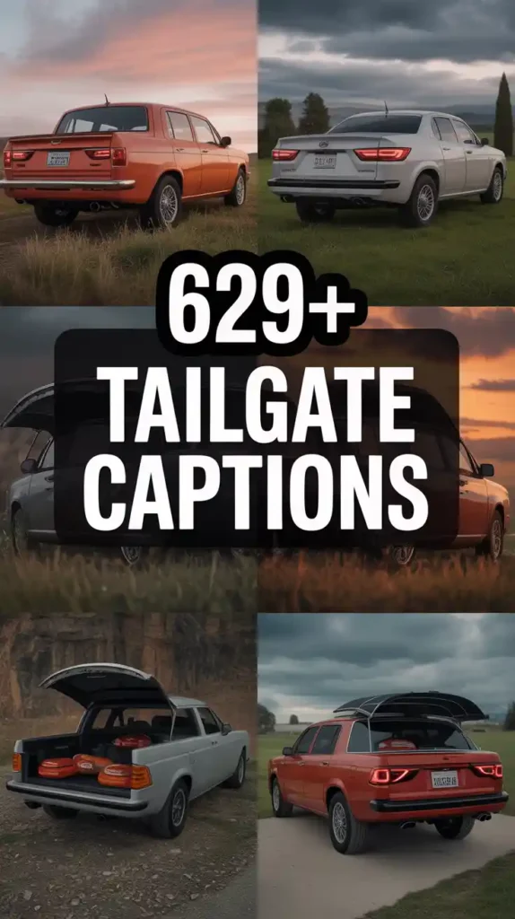 Tailgate Captions