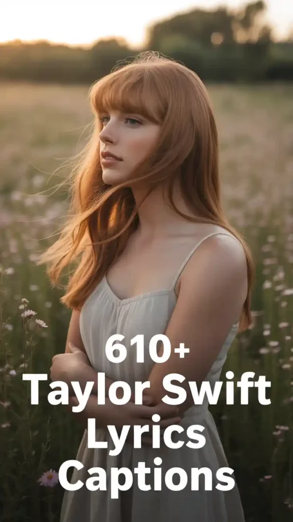 Taylor Swift Lyrics Instagram Captions