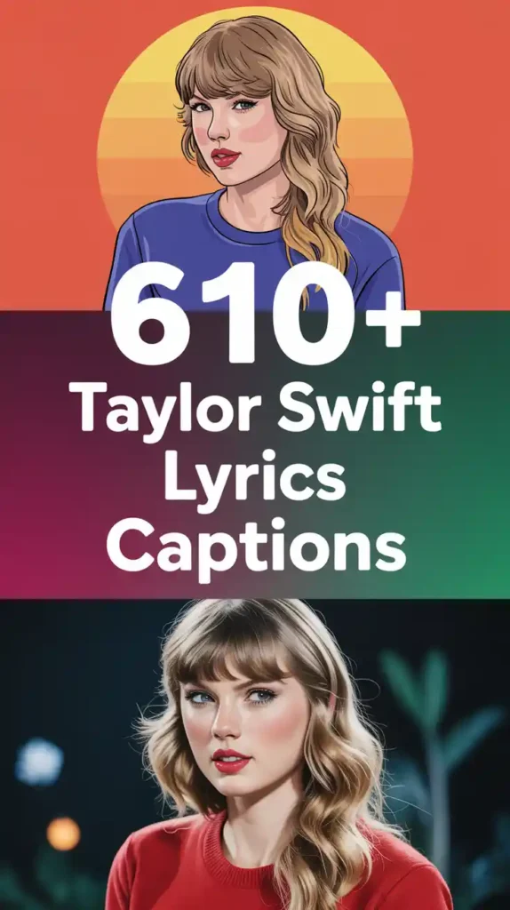 Taylor Swift Lyrics Instagram Captions