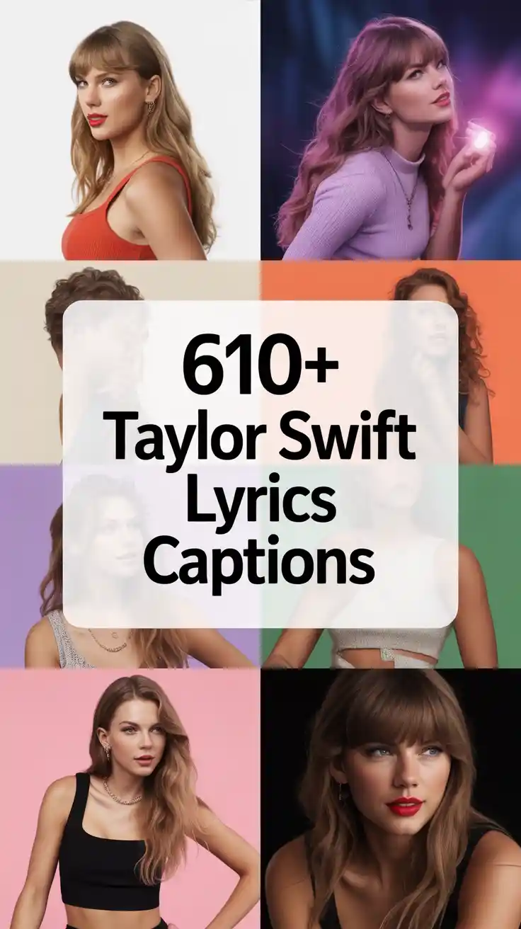 Taylor Swift Lyrics Instagram Captions