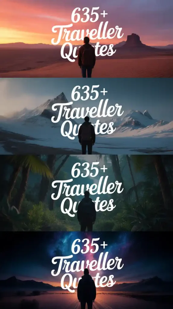 Traveller Quotes