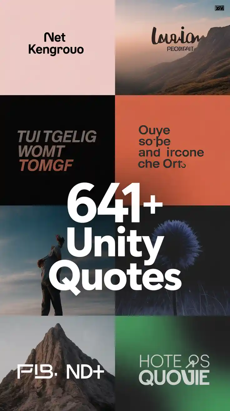 Unity Quotes
