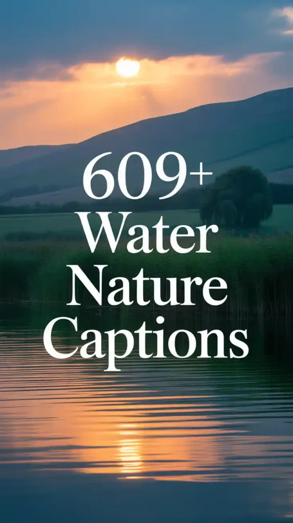 Water Nature Captions