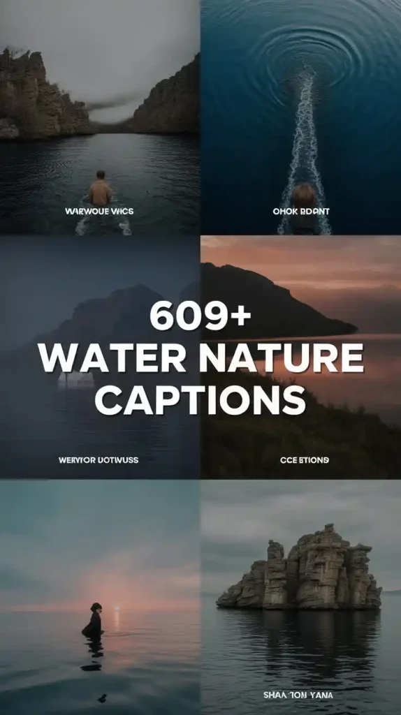 Water Nature Captions