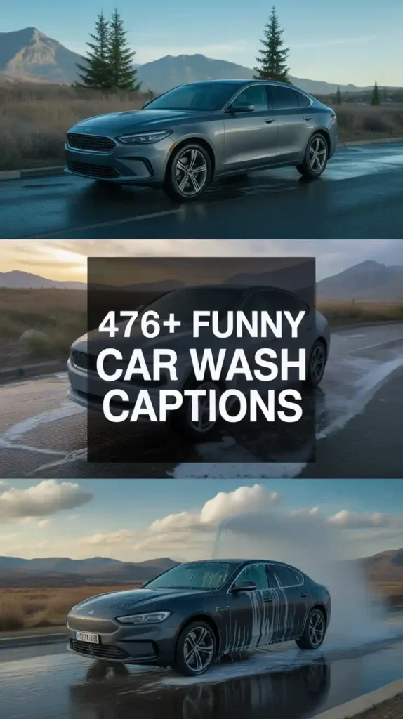 Funny Car Wash Captions
