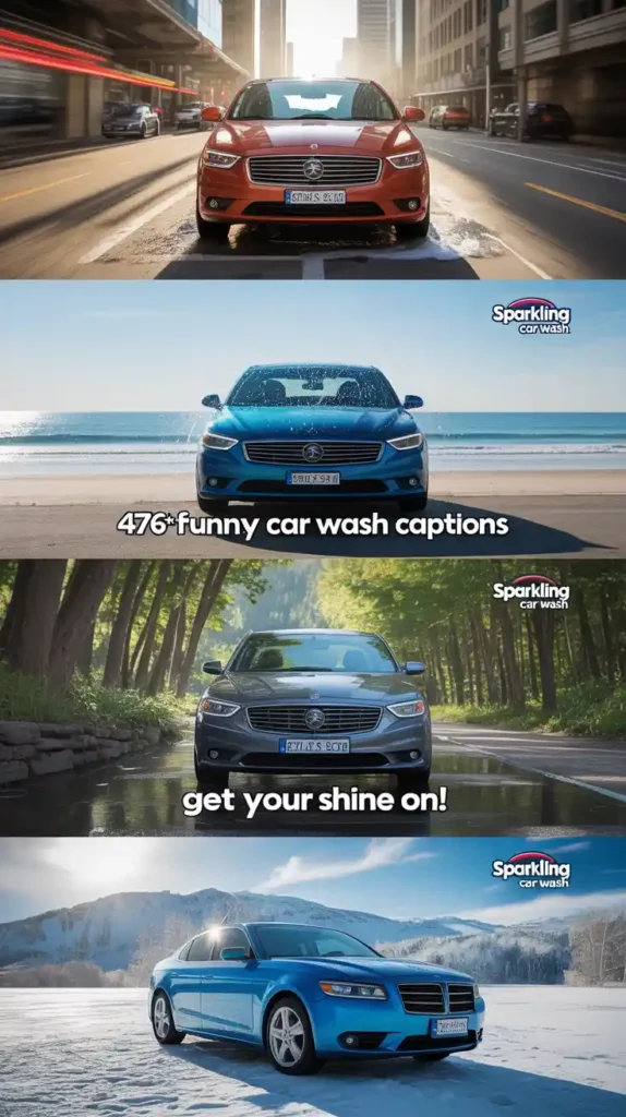 Funny Car Wash Captions