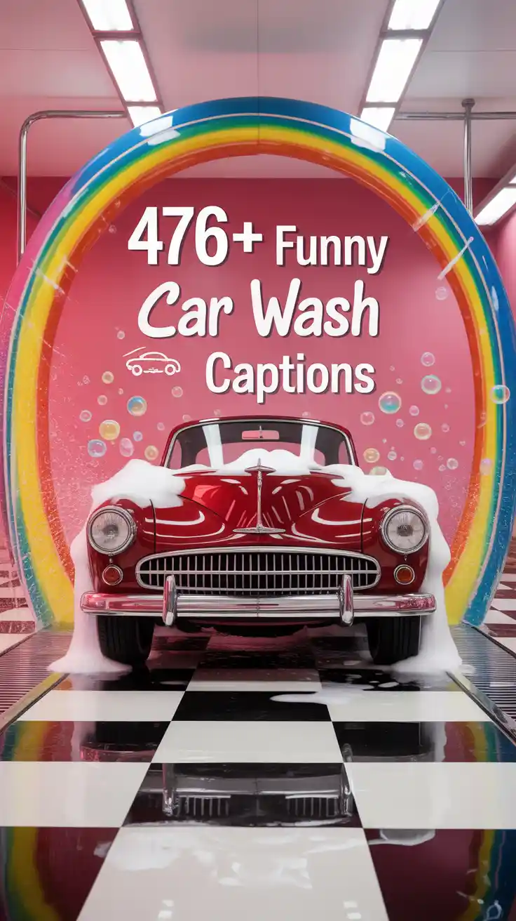 Funny Car Wash Captions