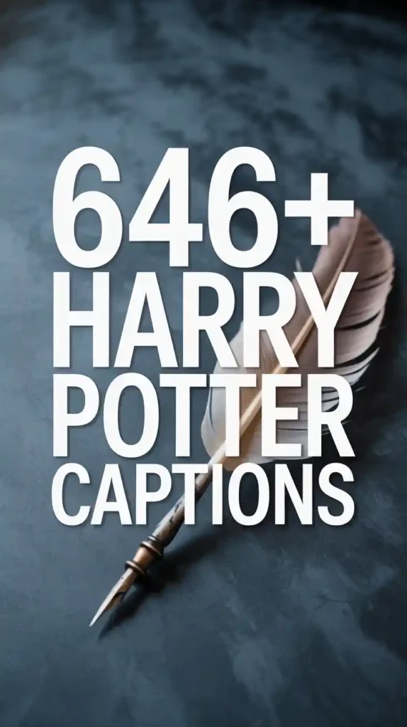 Harry Potter Instagram Captions