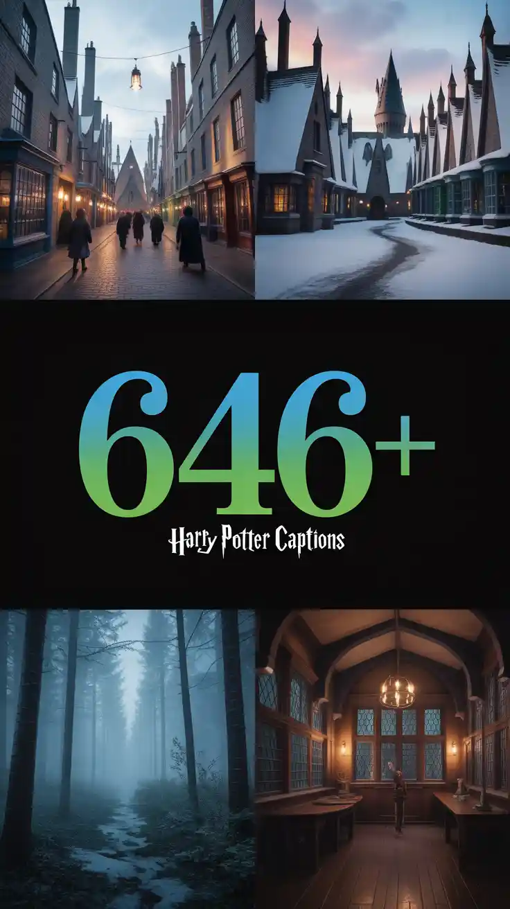 Harry Potter Instagram Captions