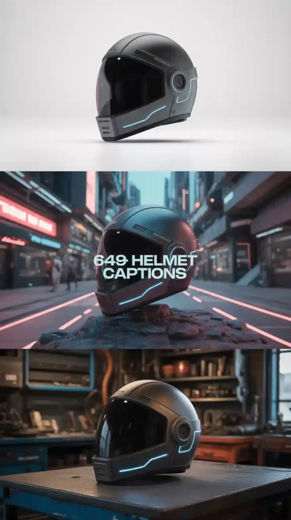 Helmet Captions