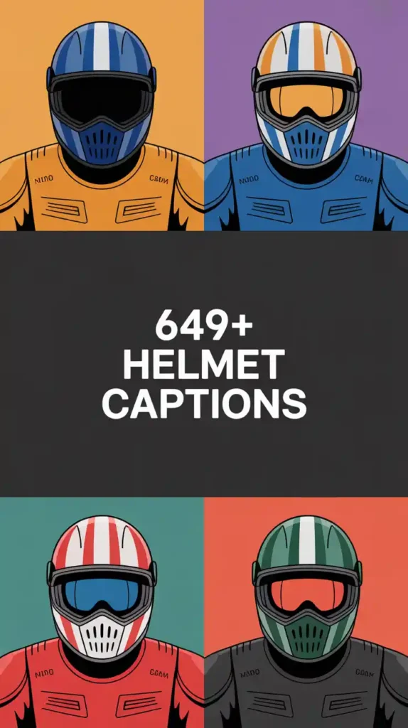 Helmet Captions