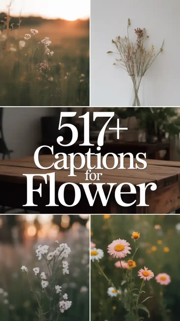 Instagram Captions for Flower