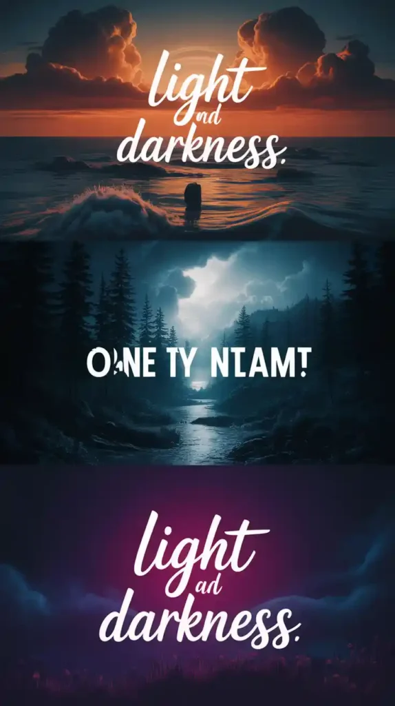 Light and Darkness Quotes