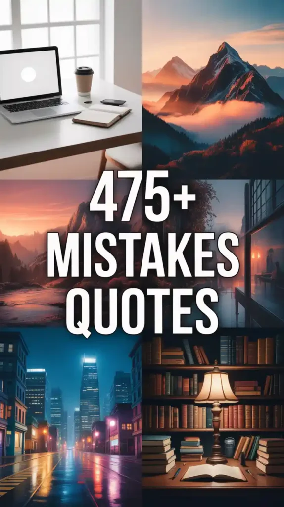 Mistakes Quotes