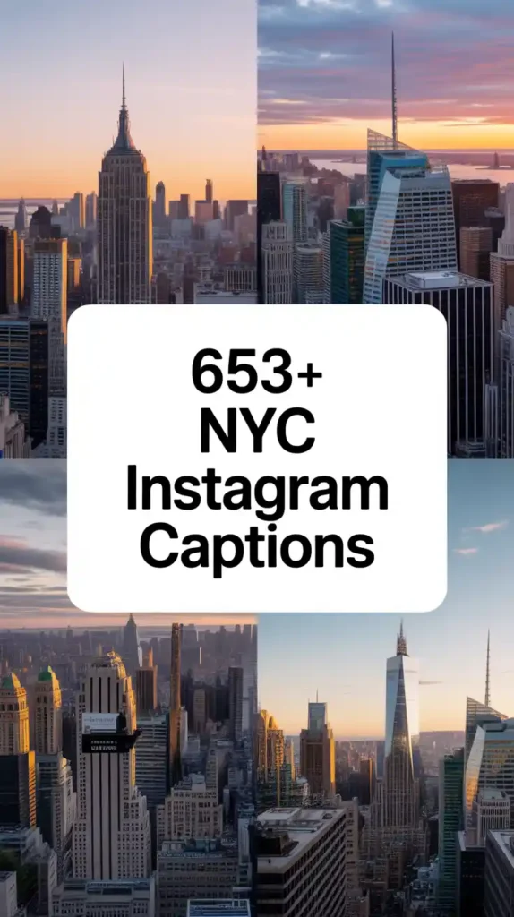 NYC Instagram Captions