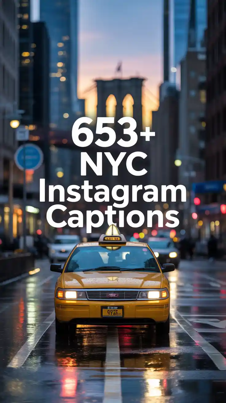 NYC Instagram Captions