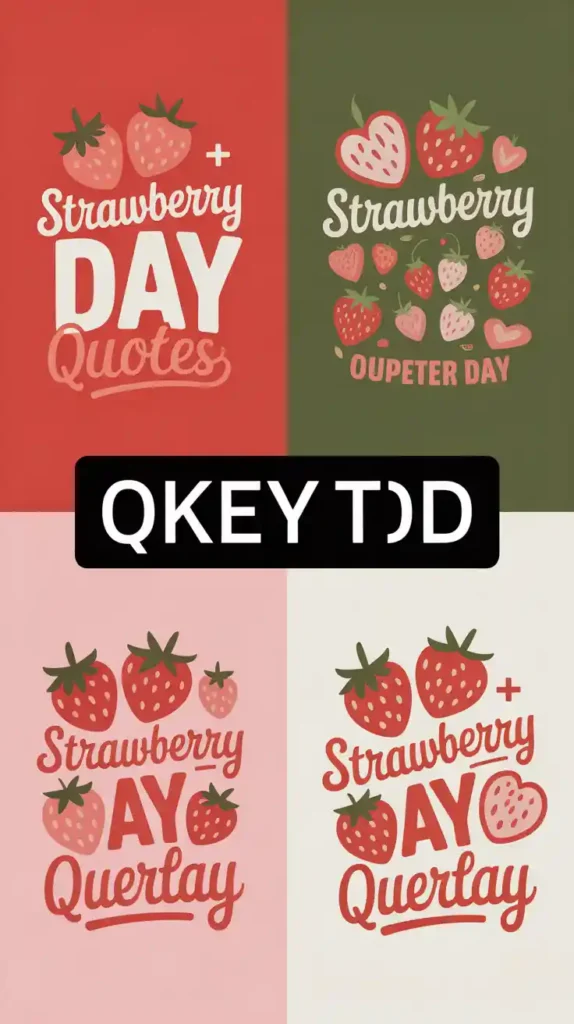Strawberry Day Quotes