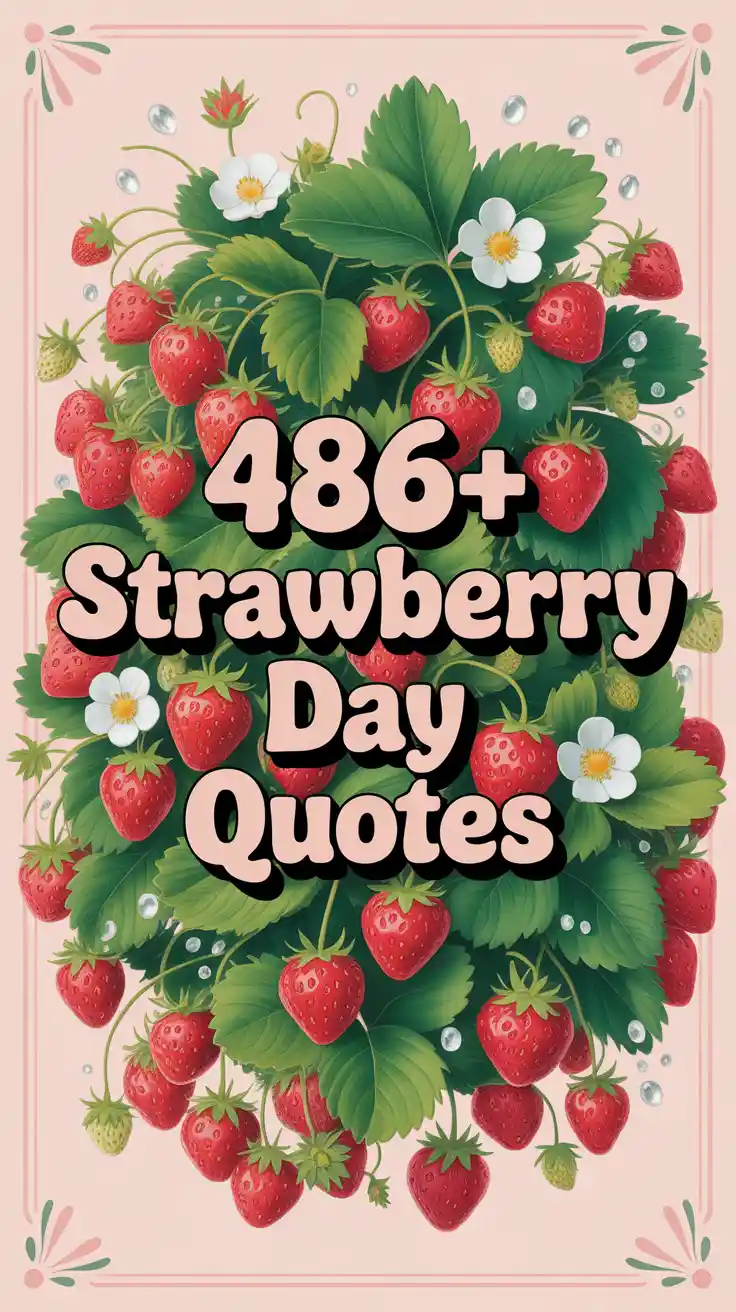 Strawberry Day Quotes