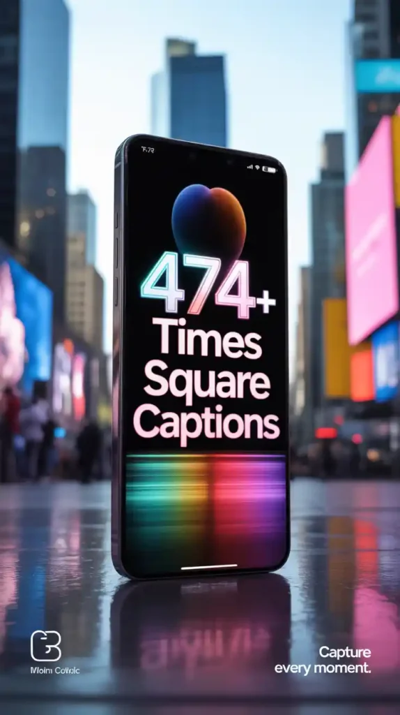 Times Square Captions