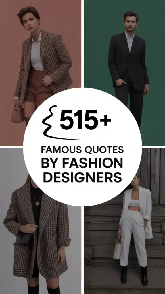 Famous Quotes by Fashion Designers
