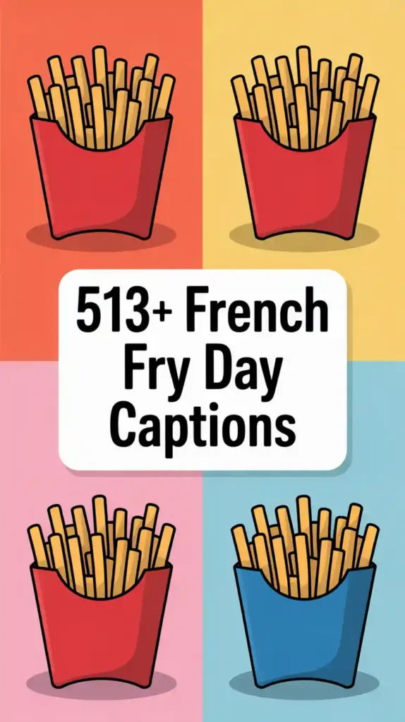 French Fry Day Captions