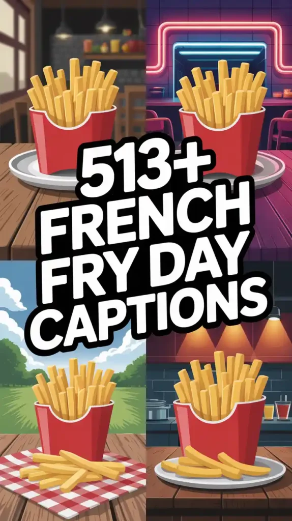 French Fry Day Captions