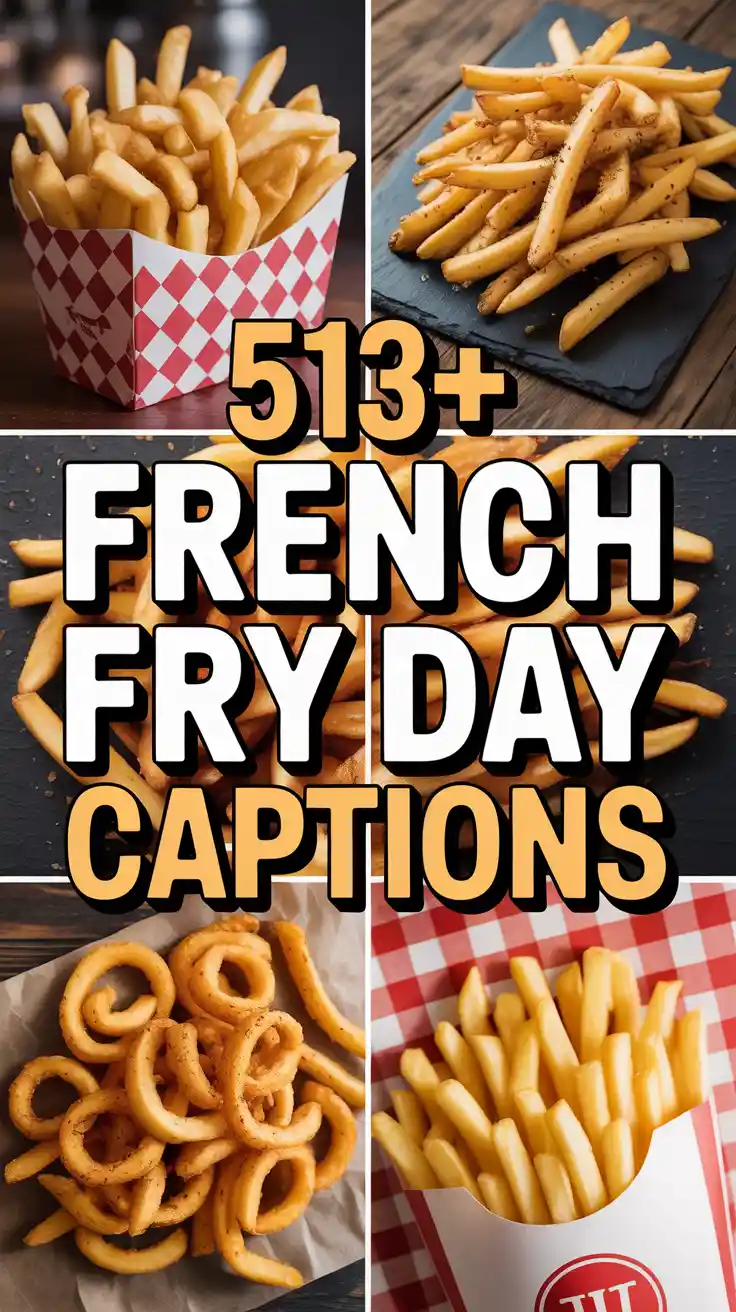 French Fry Day Captions