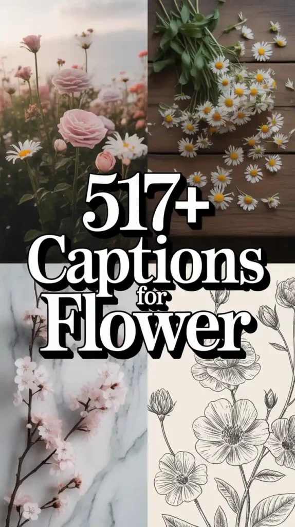 Instagram Captions for Flower