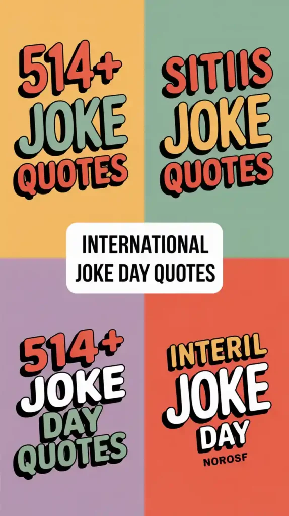 International Joke Day Quotes