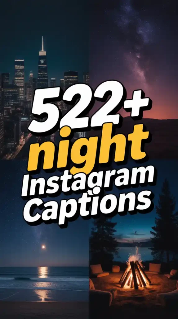 Night Instagram Captions