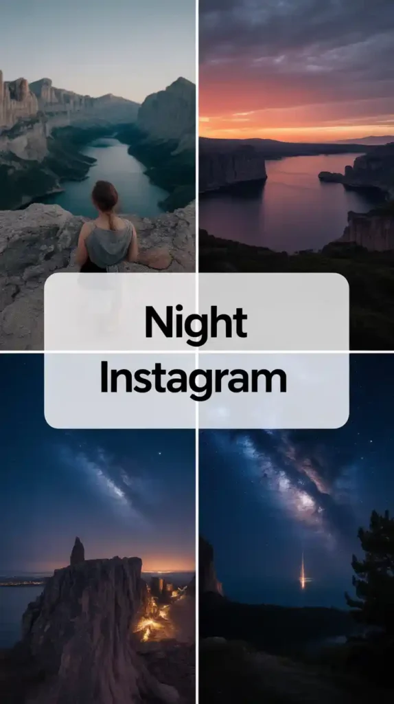 Night Instagram Captions