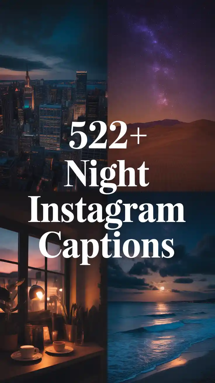Night Instagram Captions