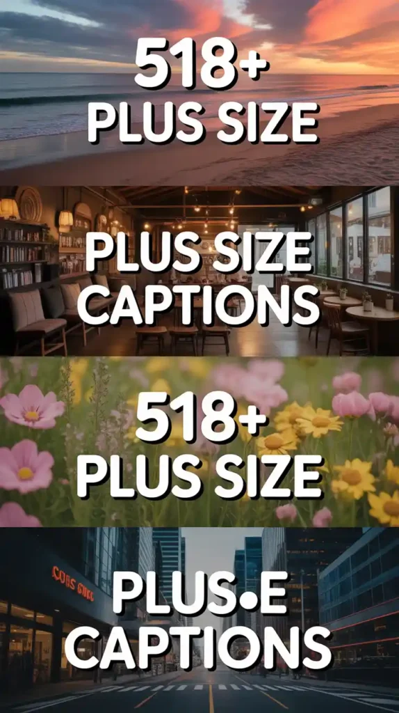 Plus Size Captions